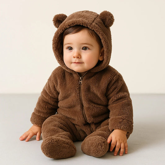 FluffyWooh - Zachte Teddy Romper
