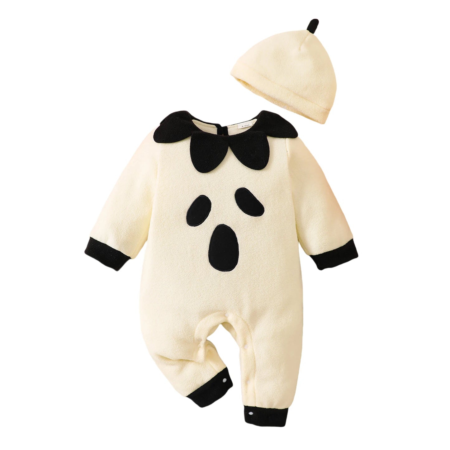 LittleGhost - Comfortabele Halloween Onesie met Hoedje