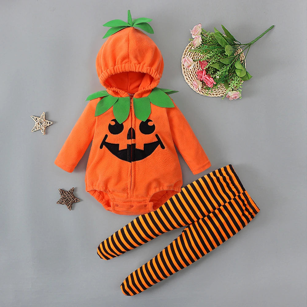 PumpkinWooh - Pompoenpakje met Capuchon