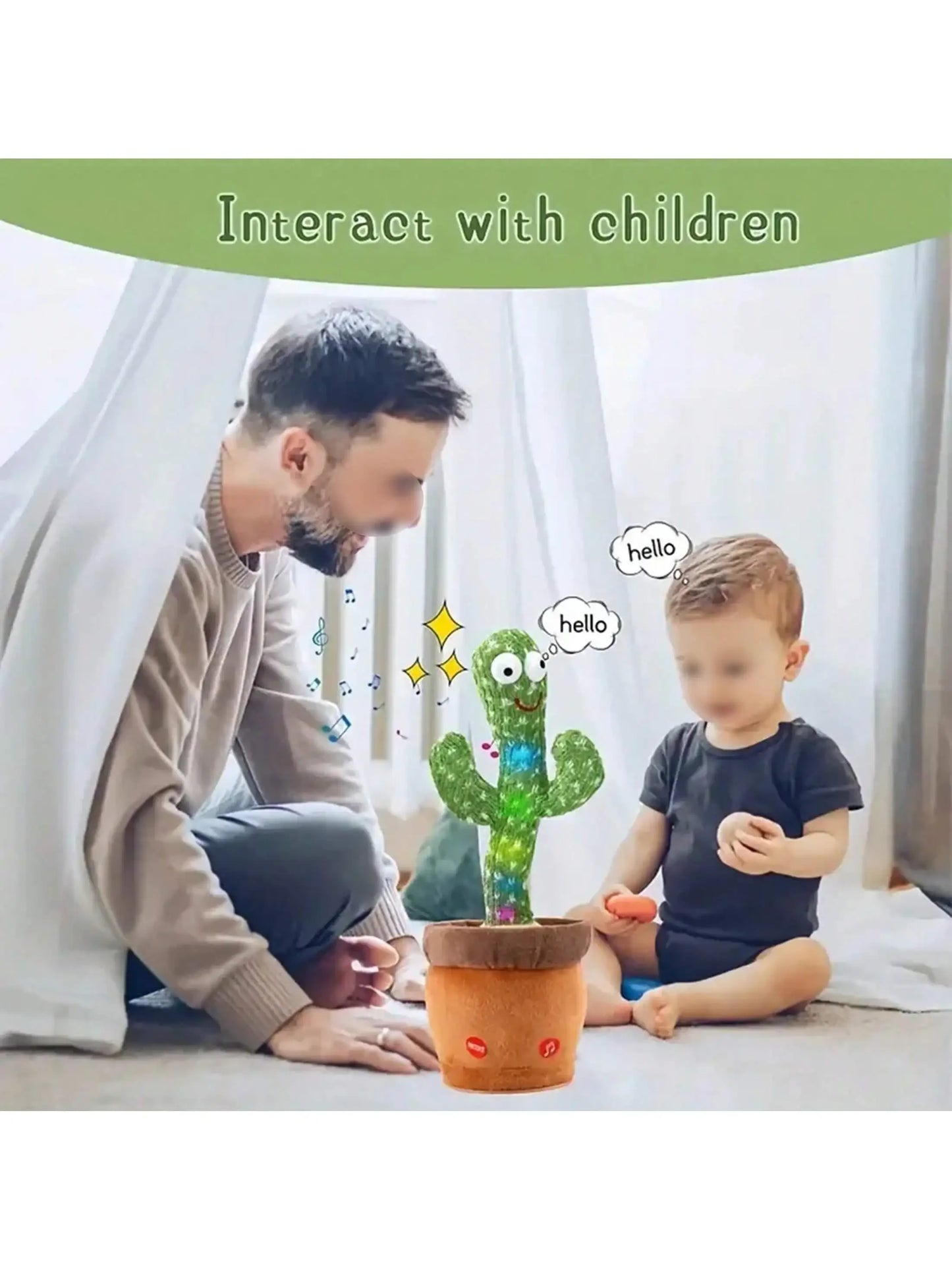 CactusWooh - Dansende & Pratende Cactus