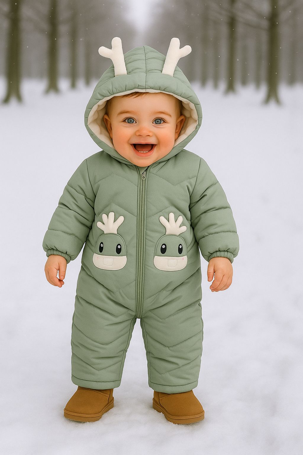 CozyDeer - Warme Wintersuit voor Baby's