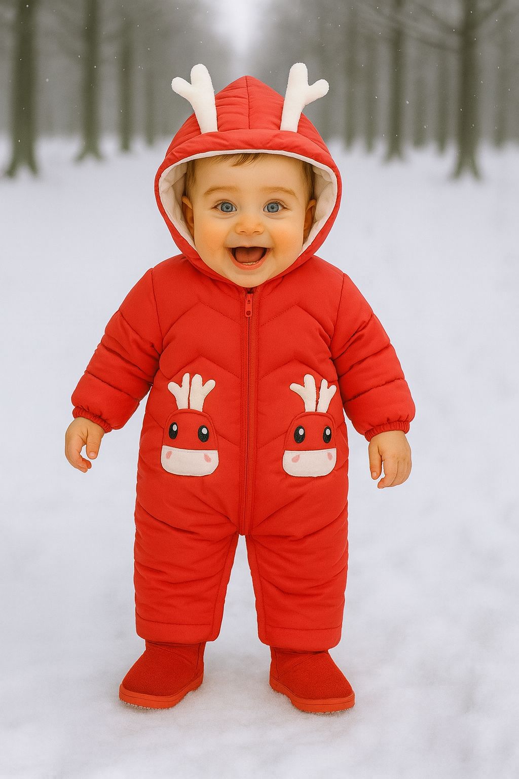 CozyDeer - Warme Wintersuit voor Baby's