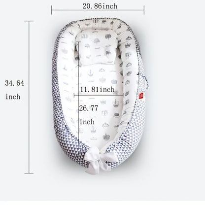 WoohNest - Veilig & comfortabel Babynest