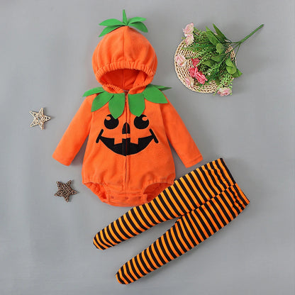 PumpkinWooh - Pompoenpakje met Capuchon