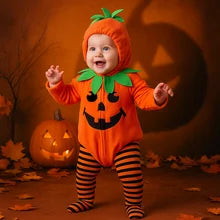 PumpkinWooh - Pompoenpakje met Capuchon